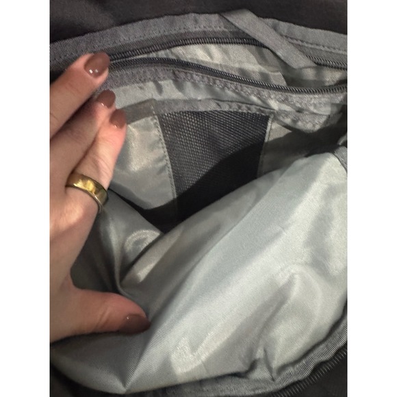 The North Face Borealis Backpack Gray Black Outdoor Hiking School Travel - Picture 5 of 7